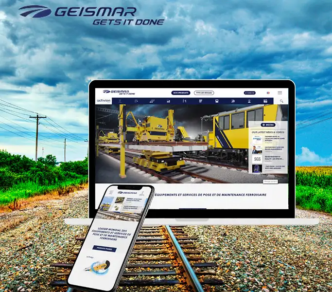 Avec Com'etic, mission d'Amoa pour la refonte du site monde de Geismar