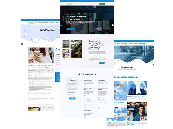 Webdesign sur Elementor pour la refonte du site Vitrine de Selceon