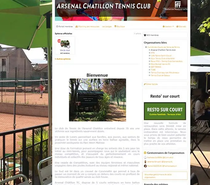 Organisation d'une animation "Digital Day" dans les clubs de Tennis de la FFT